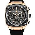 Beverly Hills Polo Club Beverly Hills Polo Club BP3778X.451  BP3778X.451 кварцевые мужские часы  черный циферблат, браслет каучук — вид спереди