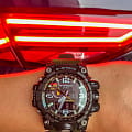 Casio Casio G-Shock GWG-1000-1A3 электронные мужские часы часы, крупный план черный циферблат
