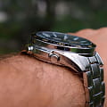 Casio Casio Edifice EFV-C100D-1BVEF (EFV-C100D-1B) мужские часы черный циферблат на запястье