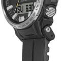 Casio Casio Pro Trek PRW-61-1A кварцевые мужские часы часы, крупный план черный циферблат