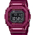 Casio Casio G-Shock GMW-B5000RD-4 лимитированной серии GMW-B5000RD-4ER электронные мужские часы   циферблат, браслет сталь с ip покрытием — вид спереди