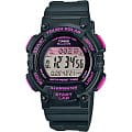 Casio Casio Illuminator STL-S300H-1C  STL-S300H-1C кварцевые мужские часы  серый циферблат, браслет пластик — вид спереди