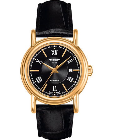 Tissot Carson Automatic Lady 18K Gold T907.007.16.058.00