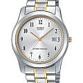 Casio Casio Collection LTP-1264PG-7B  LTP-1264PG-7B кварцевые женские часы  серебристый циферблат, браслет сталь с ip покрытием — вид спереди