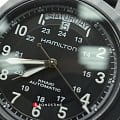Hamilton Hamilton Khaki Field King H64465733 khaki field швейцарские мужские часы на браслете кожаный боковой вид