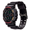 Casio GA-140-1A4 наручные мужские часы застежка крупным планом