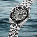 Seiko Seiko Prospex Marinemaster SJE117 мужские часы зеленый циферблат на запястье