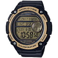 Casio Casio Illuminator AE-3000W-9A  AE-3000W-9A кварцевые мужские часы  серый циферблат, браслет  — вид спереди