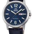 Orient Orient Automatic RA-AA0C05L  RA-AA0C05L механические мужские часы  синий циферблат, браслет кожаный — вид спереди