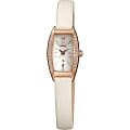 Orient Orient UBTS004W (FUBTS004W)  FUBTS004W  женские часы  перламутровый циферблат, браслет кожа + текстиль — вид спереди