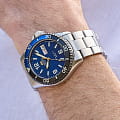 Оригинальные часы Orient Orient Mako Kamasu RA-AA0822L механические калибр механизма f6922 общий вид
