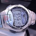 Casio Casio Collection W-753D-1A кварцевые мужские часы часы, крупный план серый циферблат