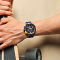 Swatch Swatch Big Bold Chrono Pay! SB02N100-5300 мужские часы синий циферблат на запястье