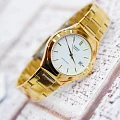 Casio Casio MTP-1170N-7A mtp японские мужские часы на браслете нержавеющая сталь с pvd-покрытием боковой вид