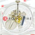 Swatch Swatch New Gent Biosourced SO29K104-S06 кварцевые женские часы часы, крупный план прозрачный циферблат