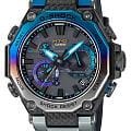 Casio Casio G-SHOCK MTG-B2000YST-1A MTG MTG-B2000YST-1A кварцевые мужские часы  черный циферблат, браслет пластик — вид спереди