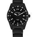 Jacques Lemans Jacques Lemans High Tech Ceramic 42-12D  42-12D кварцевые женские часы  черный циферблат, браслет сталь + pvd + керамика — вид спереди