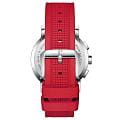 Jacques Philippe Jacques Philippe Corus JPQGC37141XR  швейцарские мужские часы на браслете силикон боковой вид