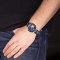 Orient AG03001D наручные мужские часы застежка крупным планом