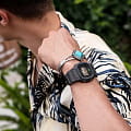 Casio Casio G-Shock DW-5600MNT-1 мужские часы черный циферблат на запястье