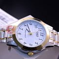 Casio Casio Collection LTP-1263PG-7B  наручные женские часы фото под углом.