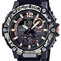 Casio Casio G-Shock GST-B300WLP-1A GST G-Steel GST-B300WLP-1A электронные мужские часы  черный циферблат, браслет пластик — вид спереди
