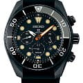 Seiko Seiko Prospex SSC761J1  SSC761J1 кварцевые мужские часы  черный циферблат, браслет силикон — вид спереди