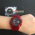 Casio Casio Baby-G BA-110CR-4A женские часы черный циферблат на запястье