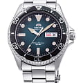 Orient Orient Mako Kamasu RA-AA0811E  RA-AA0811E механические мужские часы  синий циферблат, браслет нержавеющая сталь — вид спереди