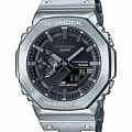 Casio Casio G-Shock GM-B2100D-1ADR (GM-B2100D-1A) GM GM-B2100D-1A электронные мужские часы  серый циферблат, браслет нержавеющая сталь — вид спереди