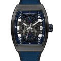 Cerruti 1881 Cerruti 1881 Calliano CIWGN0019505  CIWGN0019505 кварцевые мужские часы  синий циферблат, браслет нейлон + силикон — вид спереди