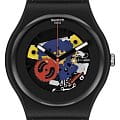 Swatch Swatch New Gent Biosourced Lacquered SO29B107  наручные мужские часы фото под углом.