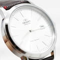 Orient Orient Contemporary RA-AC0F07S classic automatic японские мужские часы на браслете кожаный боковой вид