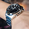 Casio Casio Edifice EFV-C120D-1A edifice японские мужские часы на браслете нержавеющая сталь боковой вид