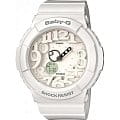 Casio Casio Baby-G BGA-131-7B  BGA-131-7B  женские часы  белый циферблат, браслет  — вид спереди