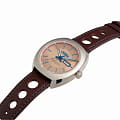Слава Слава Мир 3010699/300-8205  российские мужские часы на браслете кожаный боковой вид
