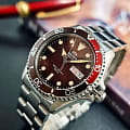 Orient RA-AA0814R наручные мужские часы застежка крупным планом