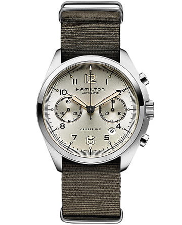 Hamilton Khaki Aviation Pilot Pioneer Auto Chrono H76456955