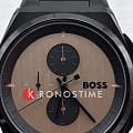 Hugo Boss Hugo Boss Steer HB1514043  немецкие мужские часы на браслете нержавеющая сталь с ip-покрытием боковой вид
