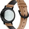 Casio Casio Collection MTP-VT01BL-1BUDF (MTP-VT01BL-1B) collection японские мужские часы на браслете кожаный боковой вид