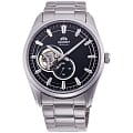 Orient Orient Contemporary RA-AR0002B  RA-AR0002B механические мужские часы  черный циферблат, браслет нержавеющая сталь — вид спереди