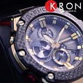 Casio Casio G-Shock GST-B100TFB-1A мужские часы черный циферблат на запястье