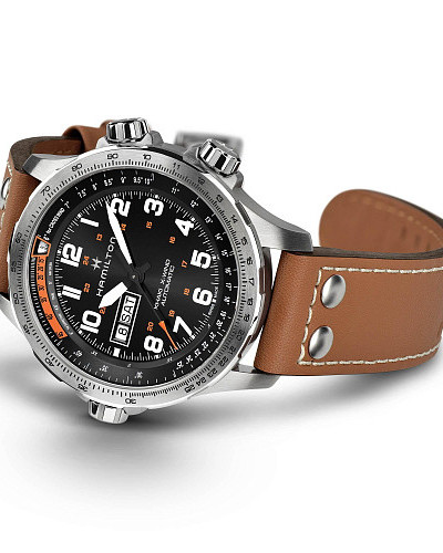 Hamilton Khaki Aviation X-Wind Day Date Auto Chrono H77755533