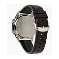Casio Casio Edifice EFV-C100L-1AVDF (EFV-C100L-1A) edifice японские мужские часы на браслете кожаный боковой вид