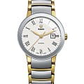 Rado Rado Centrix R30530013 Automatic R30530013 механические женские часы  белый циферблат, браслет нержавеющая сталь с pvd-покрытием — вид спереди