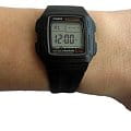 Casio Casio Collection F-201W-1A  наручные мужские часы фото под углом.