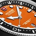 Swiss Military Hanowa Swiss Military Hanowa Ocean Pioneer SMWGN0001187 мужские часы оранжевый циферблат на запястье