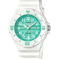 Casio Casio Collection LRW-200H-3CVDF (LRW-200H-3C)  LRW-200H-3C кварцевые женские часы  голубой циферблат, браслет пластик — вид спереди