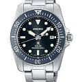 Seiko Seiko Prospex SNE569P1  SNE569P1 кварцевые мужские часы  черный циферблат, браслет нержавеющая сталь — вид спереди