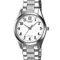 Casio Casio Collection LTP-1274D-7B  LTP-1274D-7B кварцевые женские часы  белый циферблат, браслет нержавеющая сталь — вид спереди